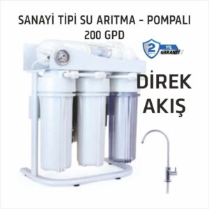 Sanayi Tipi 200 Gpd Direk Akış Sanayi Tipi Su Arıtma Cihazı